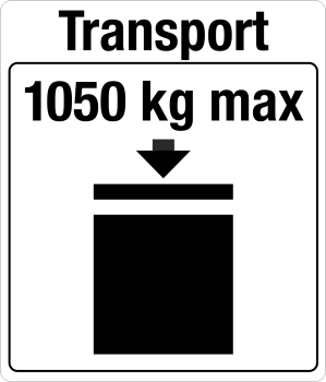 Preview: Verpackungskennzeichen in 4 Gewichten